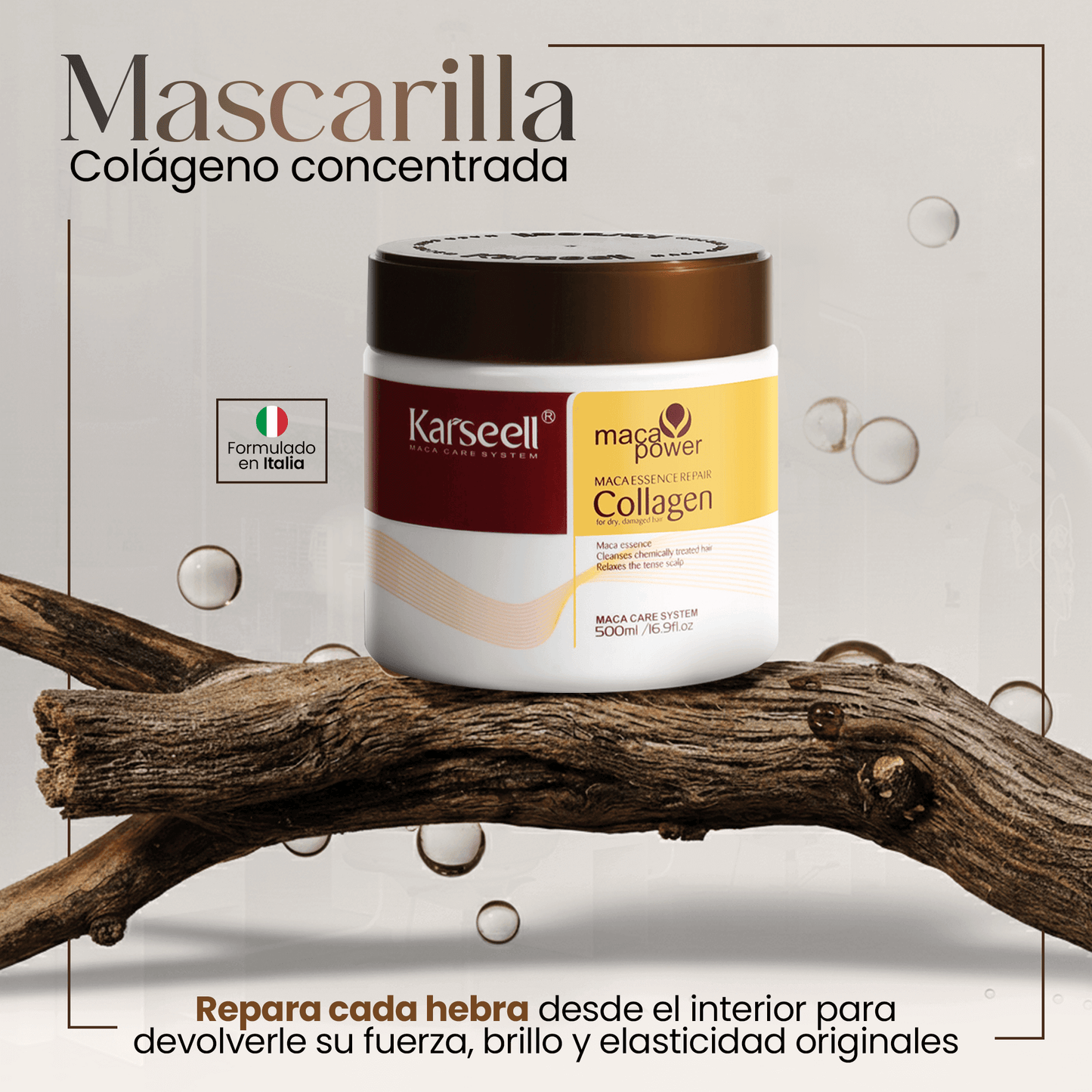 Karseell™ | Mascarilla con Colágeno Premium 500ml